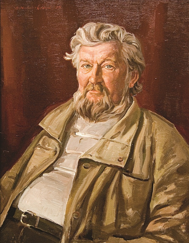 Портрет поэта Юрия Адрианова