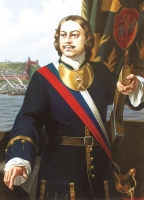 Петр Великий в Нижнем Новгороде.1772 год
