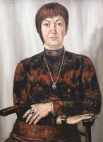 Портрет  искусствоведа  Ирины Маршевой