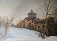 Зима в Нижегородском кремле