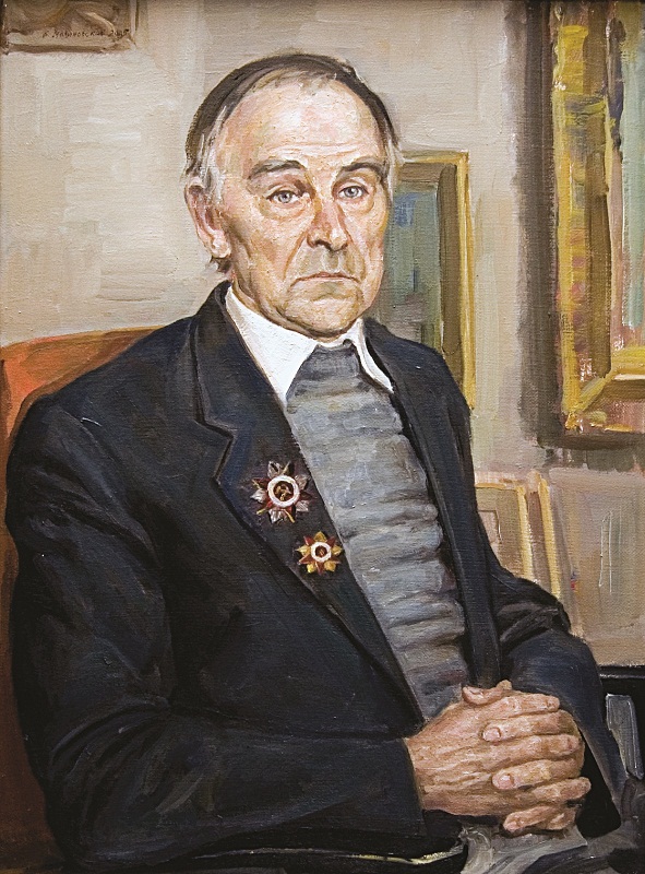 Портрет ветерана Великой Отечественной войны, художника Михаила Уткина