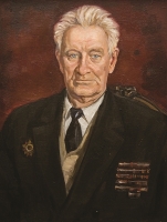 Портрет ветерана Великой Отечественной войны, Заслуженного художника России Виктора Летянина